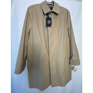 HART SCHAFFNER MARX Coat Mens S (36-38) Tan Rain & Stain Repellent Dad Husband